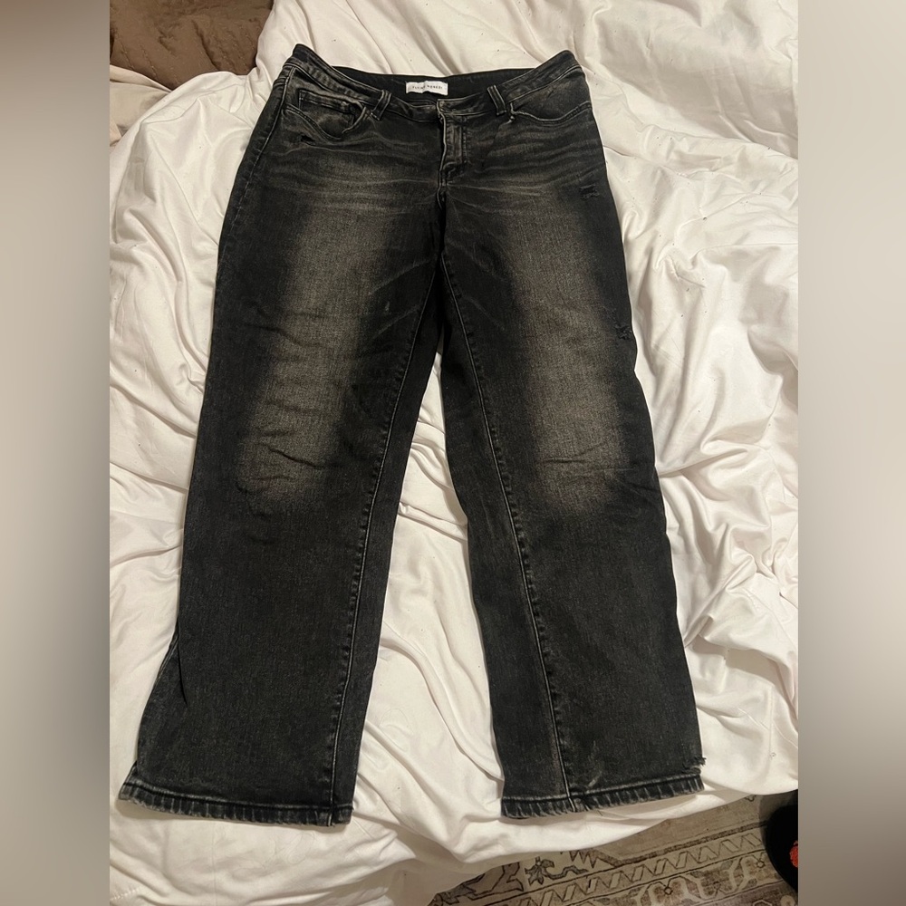 Flying Monkey black straight jeans!